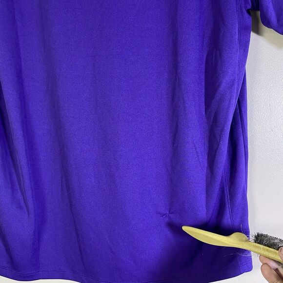 Nike Polo Shirt Mens Large Purple Dri-FIT Golf Athletic Performance 476281-546 - Picture 3 of 7